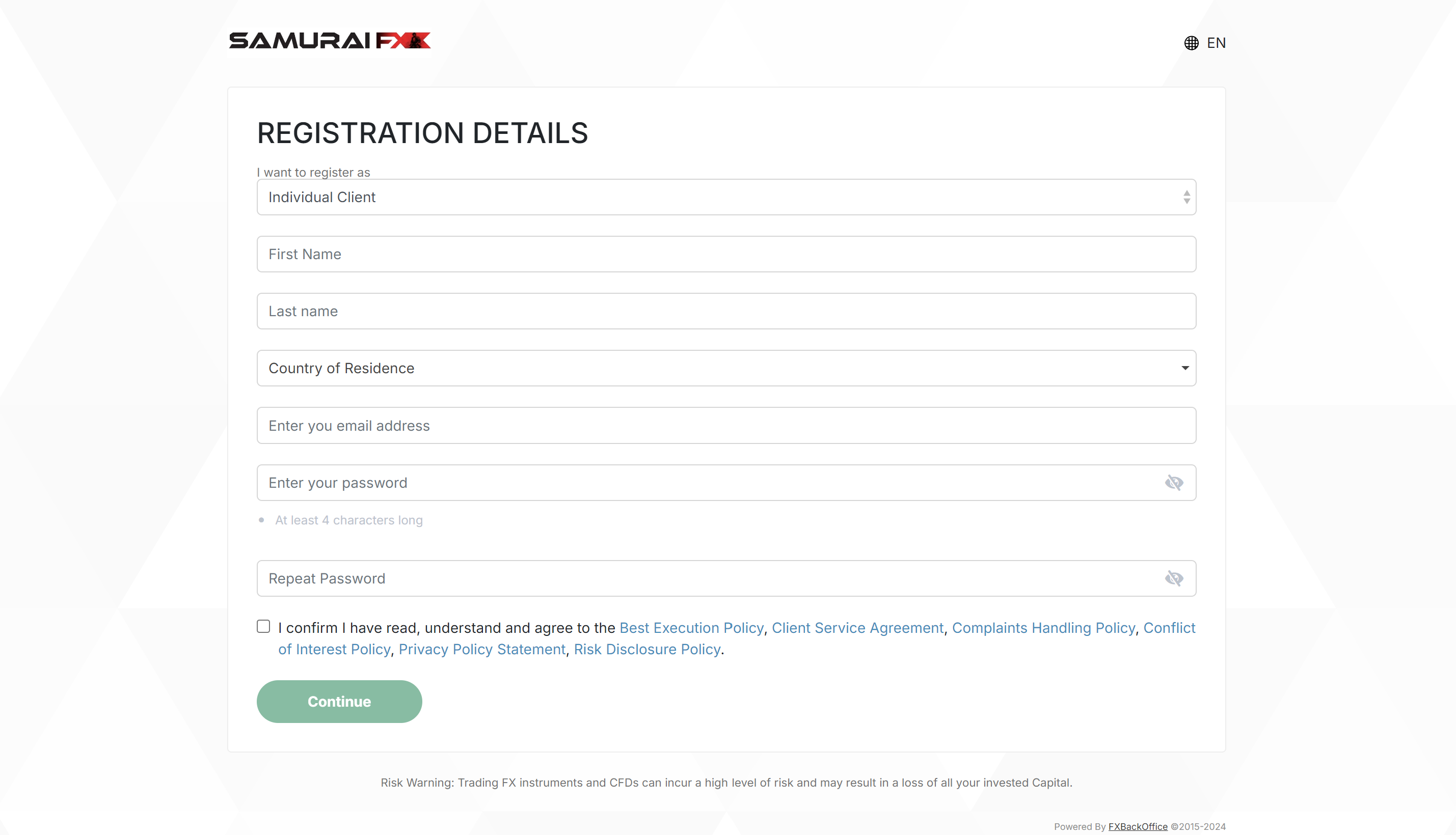 SAMURAI FX（サムライFX）の特徴と登録＆口座開設方法を解説｜海外FXサーチ